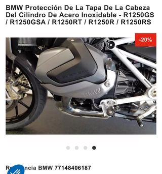 Protector culata y cilindro BMW RT 1250, 1200.....