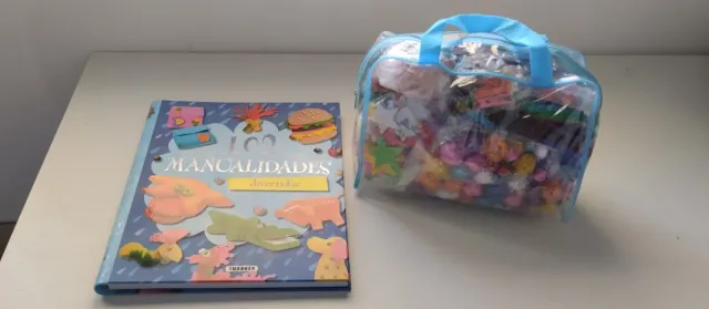 Lote Manualidades y Libro 102 Manualidades Diverti