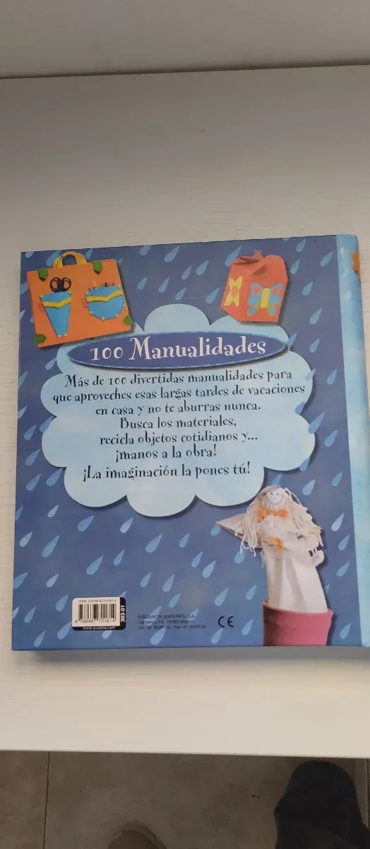 Lote Manualidades y Libro 102 Manualidades Diverti