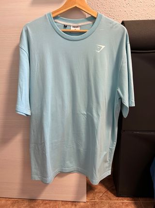 Camiseta Gymshark Azul Talla M