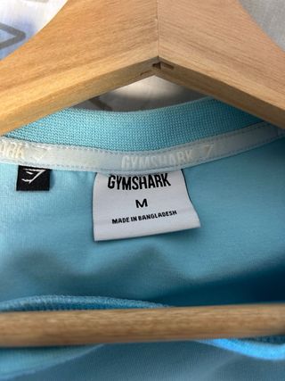 Camiseta Gymshark Azul Talla M