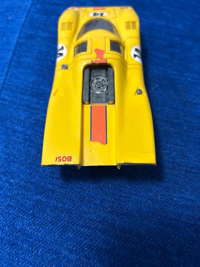 Coche Scalextric Porsche 917 Amarillo