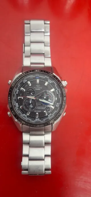 Casio Edifice EQS-500 Reloj Cronógrafo Solar