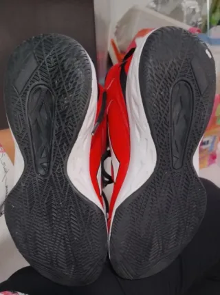 Scarpe Diadora alte rosse