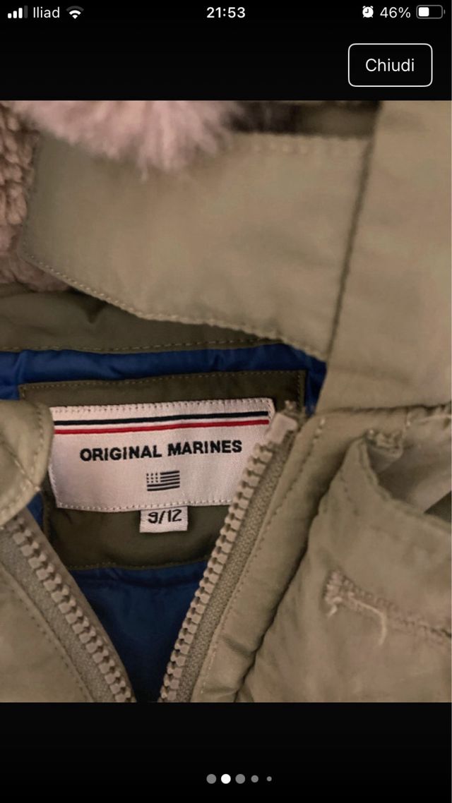 Piumino bambino originale Marins