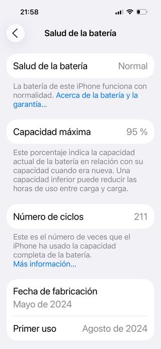 iPhone 15 Negro con garantía