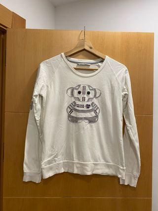 Sudadera Tous Oso Blanco