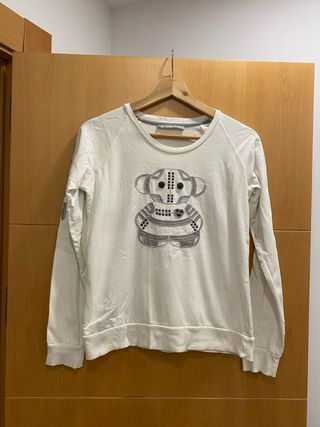 Sudadera Tous Oso Blanco