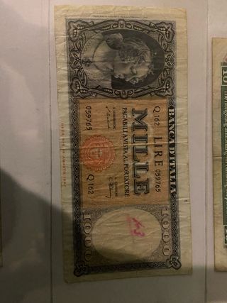 Banconota Lira Italiana 1000 - 1947