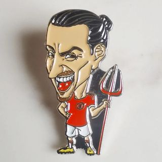 Pin Zlatan Ibrahimović Metal Futebol