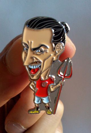 Pin Zlatan Ibrahimović Metal Futebol