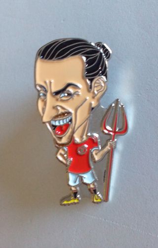 Pin Zlatan Ibrahimović Metal Futebol