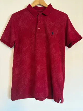 Polo Ralph Lauren Vintage Talla Kids XL granate
