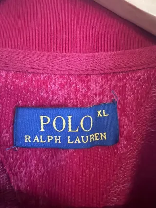 Polo Ralph Lauren Vintage Talla Kids XL granate