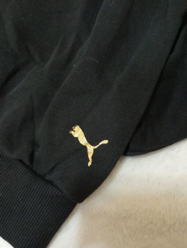 Sudadera Puma Niño Talla M Negra