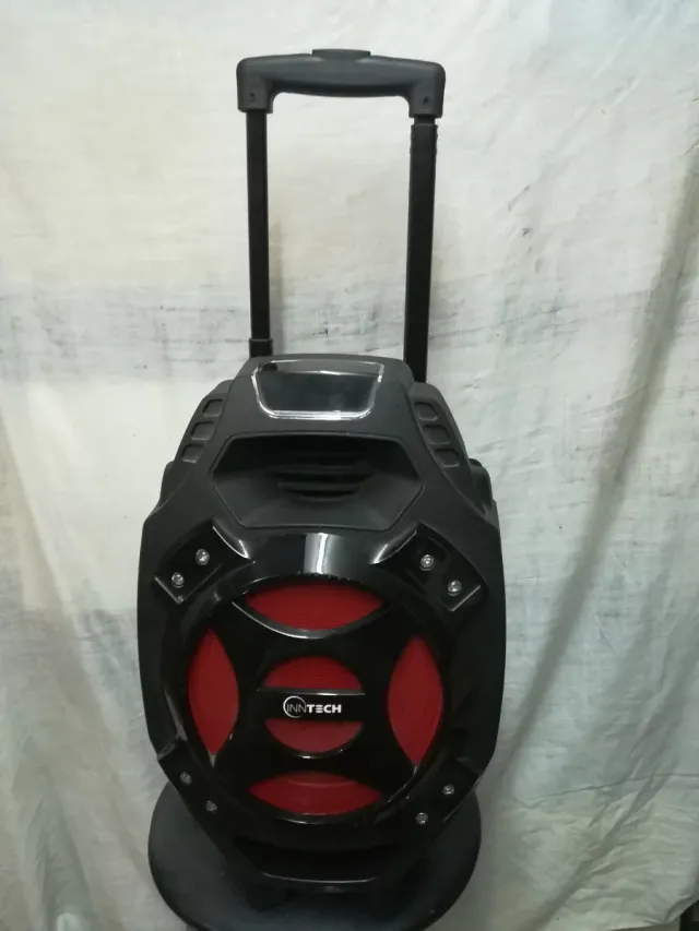 Subwoofer Portátil InnTech Negro/Rojo