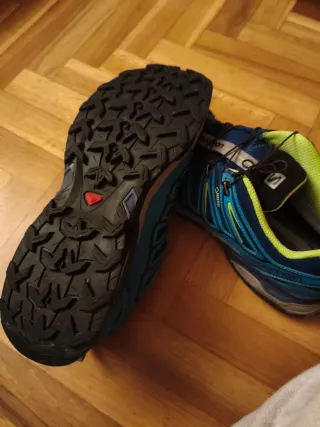 Zapatillas Salomon Gore-Tex Azul/Verde