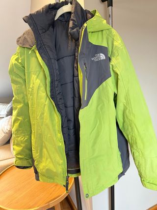 Giacca sci The North Face doppia. 18-20 anni.