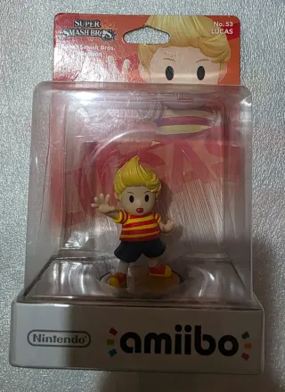 Amiibo Super Smash Bros Lucas Nintendo