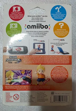 Amiibo Super Smash Bros Lucas Nintendo