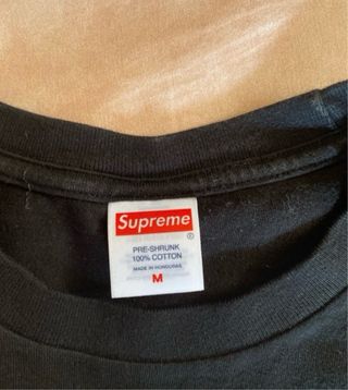 T-shirt Supreme New York Crown Nera
