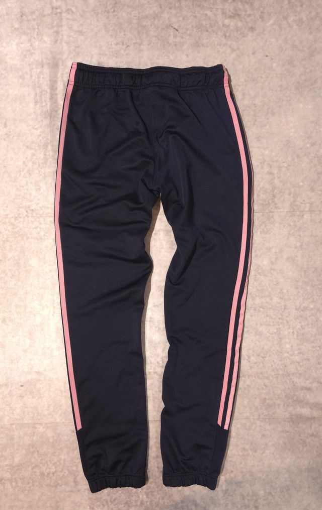 Pantalones Adidas Azul Marino Rosa Talla S Ref-844