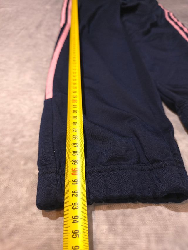 Pantalones Adidas Azul Marino Rosa Talla S Ref-844