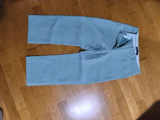 Pantalón Zara Verde Mujer