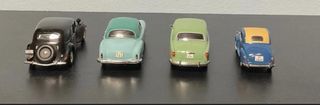 Lote 4 coches escala 1/43