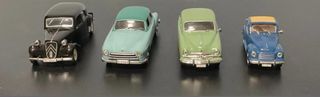 Lote 4 coches escala 1/43