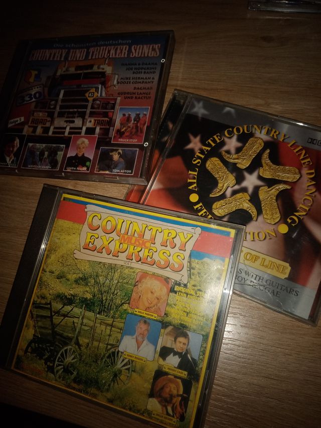 Lote 3 CDs Country Importación