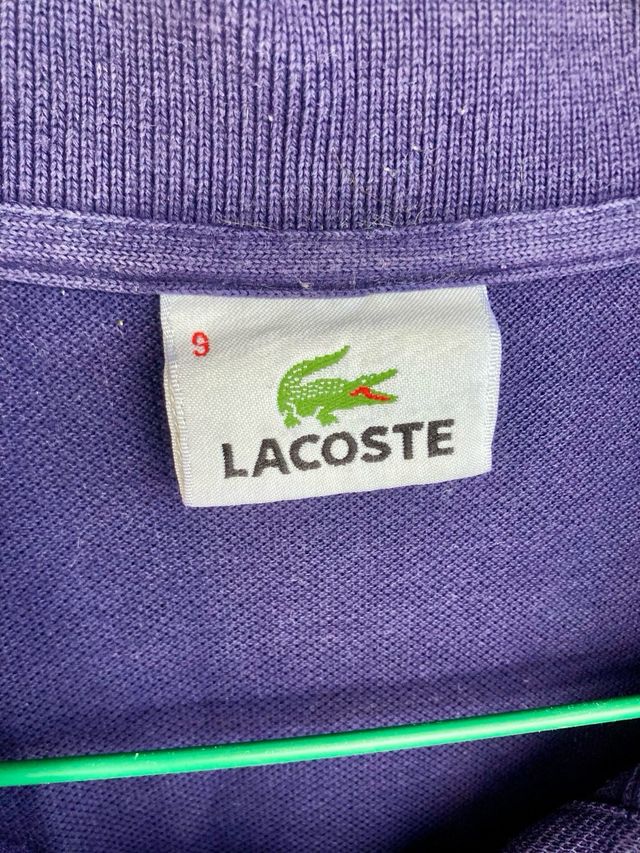 Polo Lacoste Azul Talla XXXL talla 9
