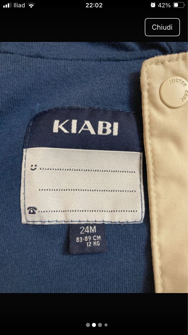 Giacchino unisex 24 mesi