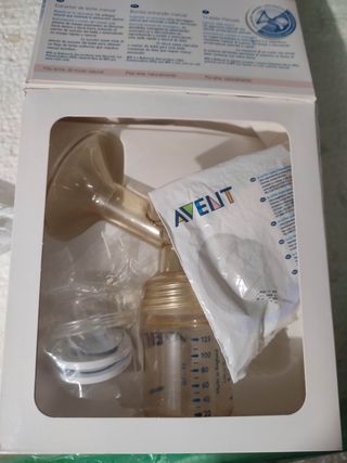 Sacaleches manual Philips Avent