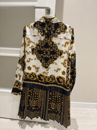 Vestido Zara Estampado Barroco