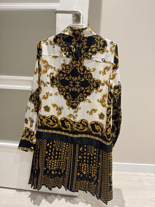 Vestido Zara Estampado Barroco