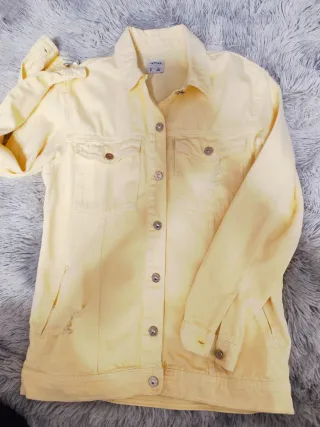 Chaqueta Vaquera Lefties Amarilla Talla M