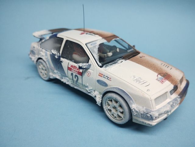 Scalextric Ford Sierra RS Cosworth C. Sainz Efecto