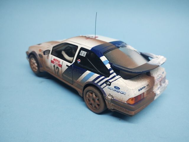 Scalextric Ford Sierra RS Cosworth C. Sainz Efecto