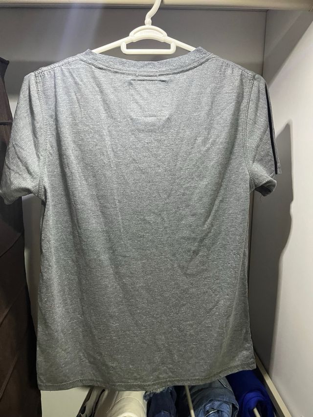 Camiseta Abercrombie & Fitch Gris Talla S