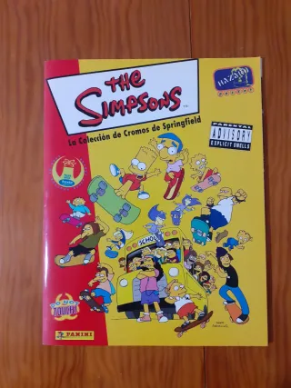 Colección Cromos The Simpsons Panini