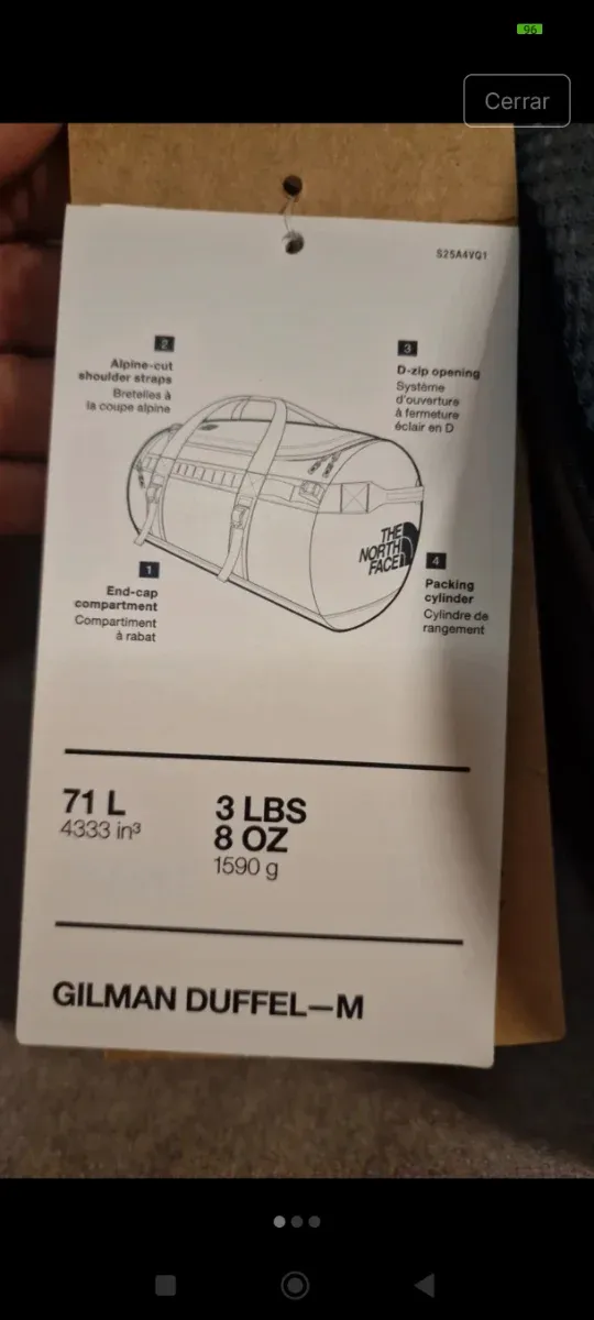 Bolsa de deporte The North Face