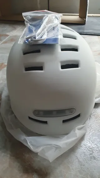 Casco de bicicleta para niño blanco