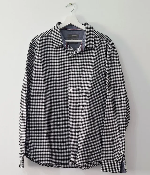Camisa Primark Cuadros Algodón