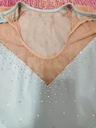 Body pattinaggio artistico/ritmica con strass