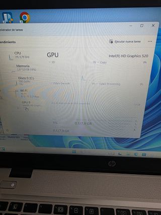  Ordenador Portátil HP I7 SEXTA generación, 16RAM 