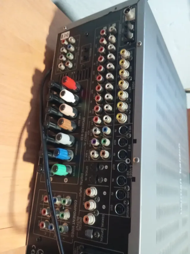 Amplificador Harman Kardon avr 225  Negro/Plateado