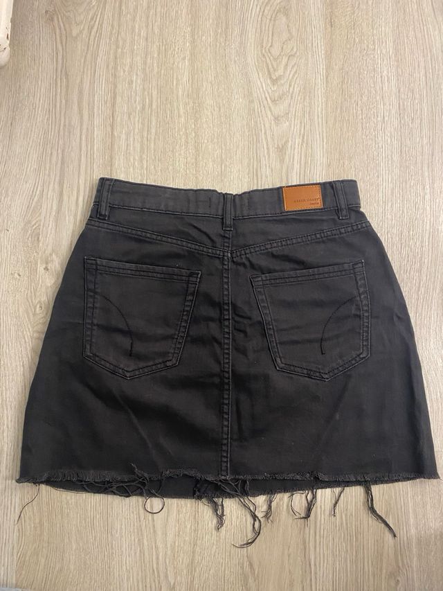 Falda vaquera negra Green Coast