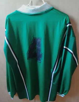 Camiseta Joma Fútbol Manga Larga Verde