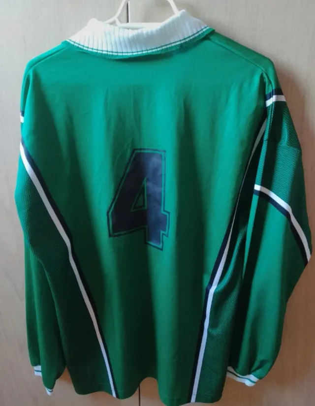 Camiseta Joma Fútbol Manga Larga Verde